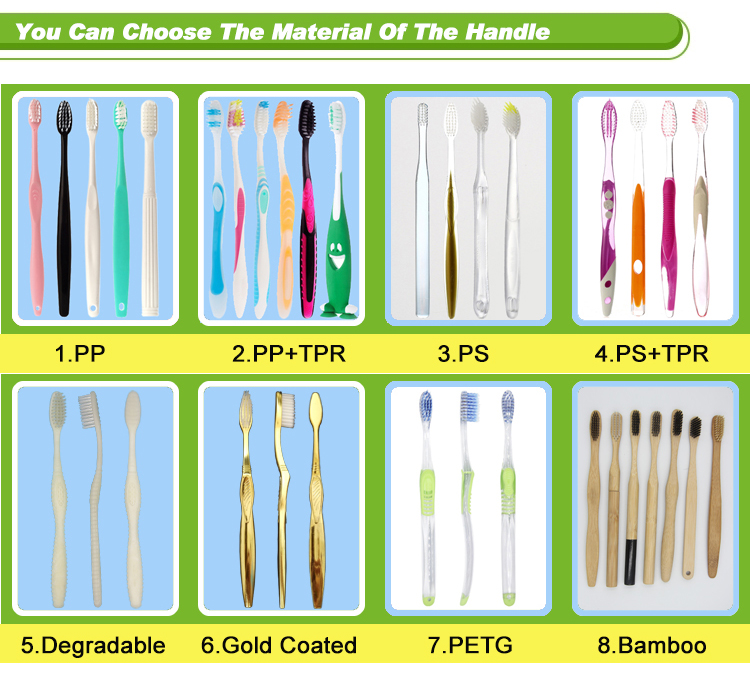 Material of toothbrush handle